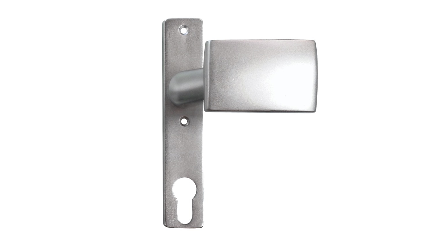 Handgreep aluminium knop