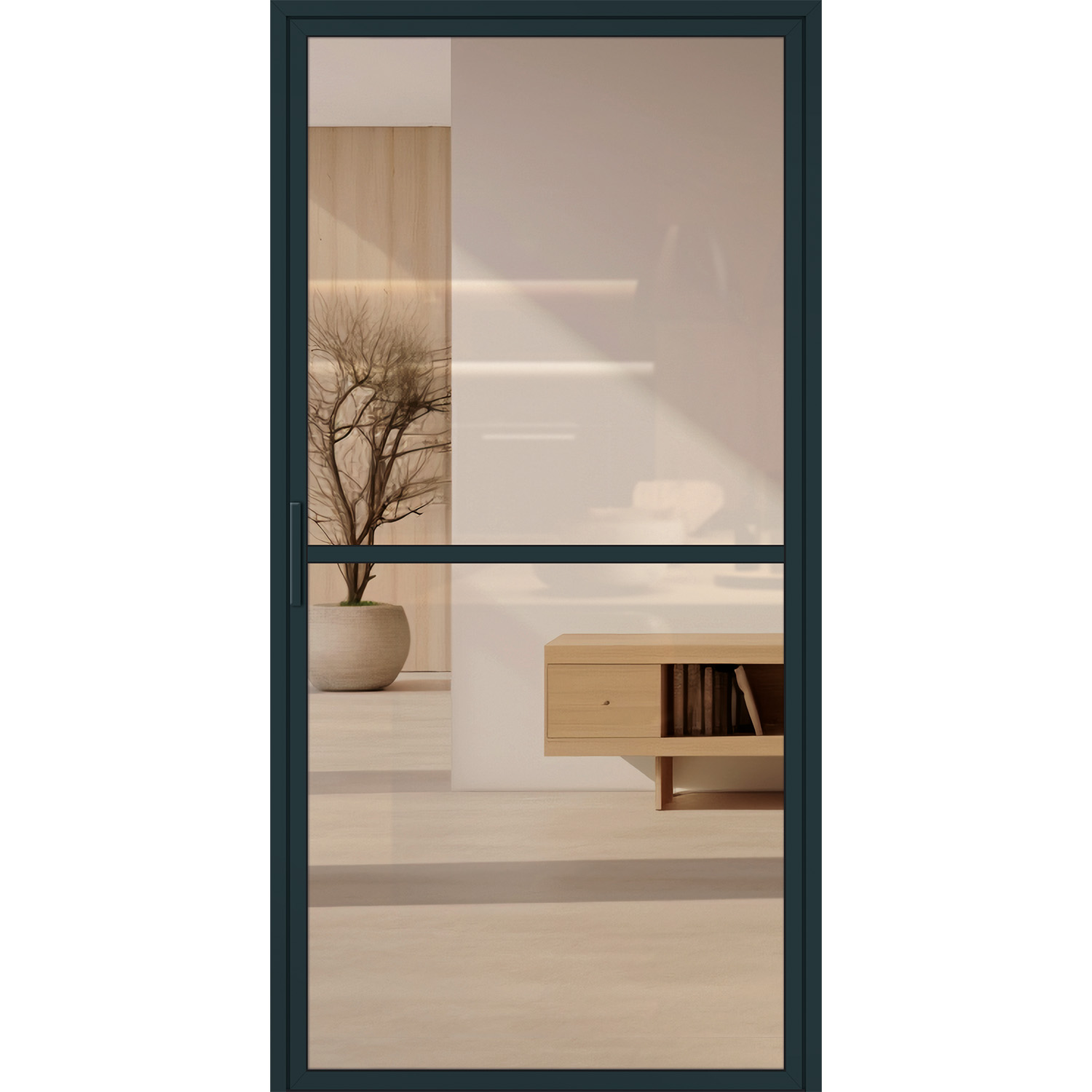 Lofttür Aluminium und Glas LOFT DE LUXE - Loft 1