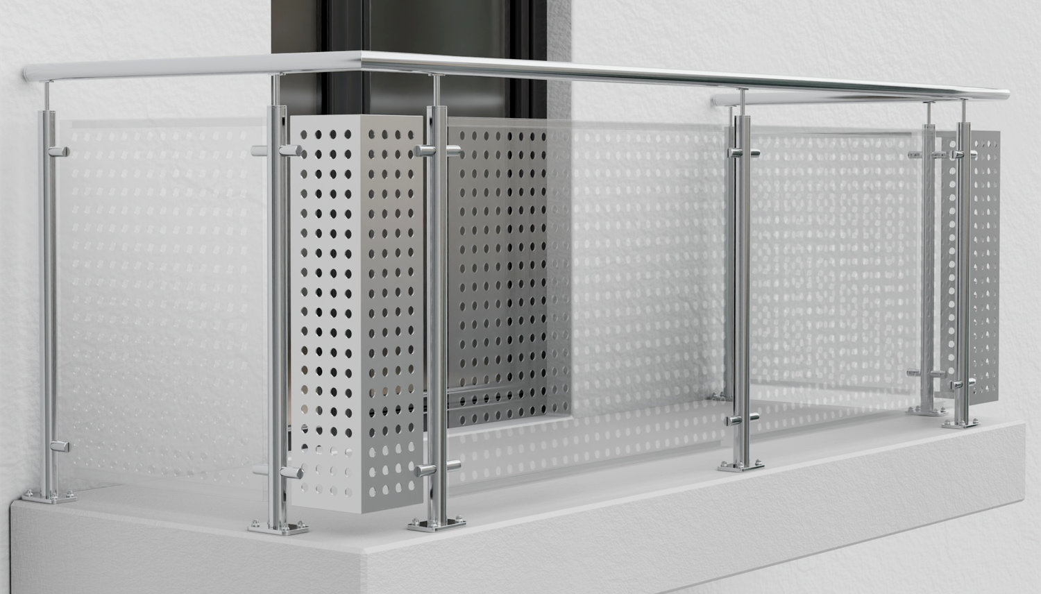 Hoekelement aluminium RL GE