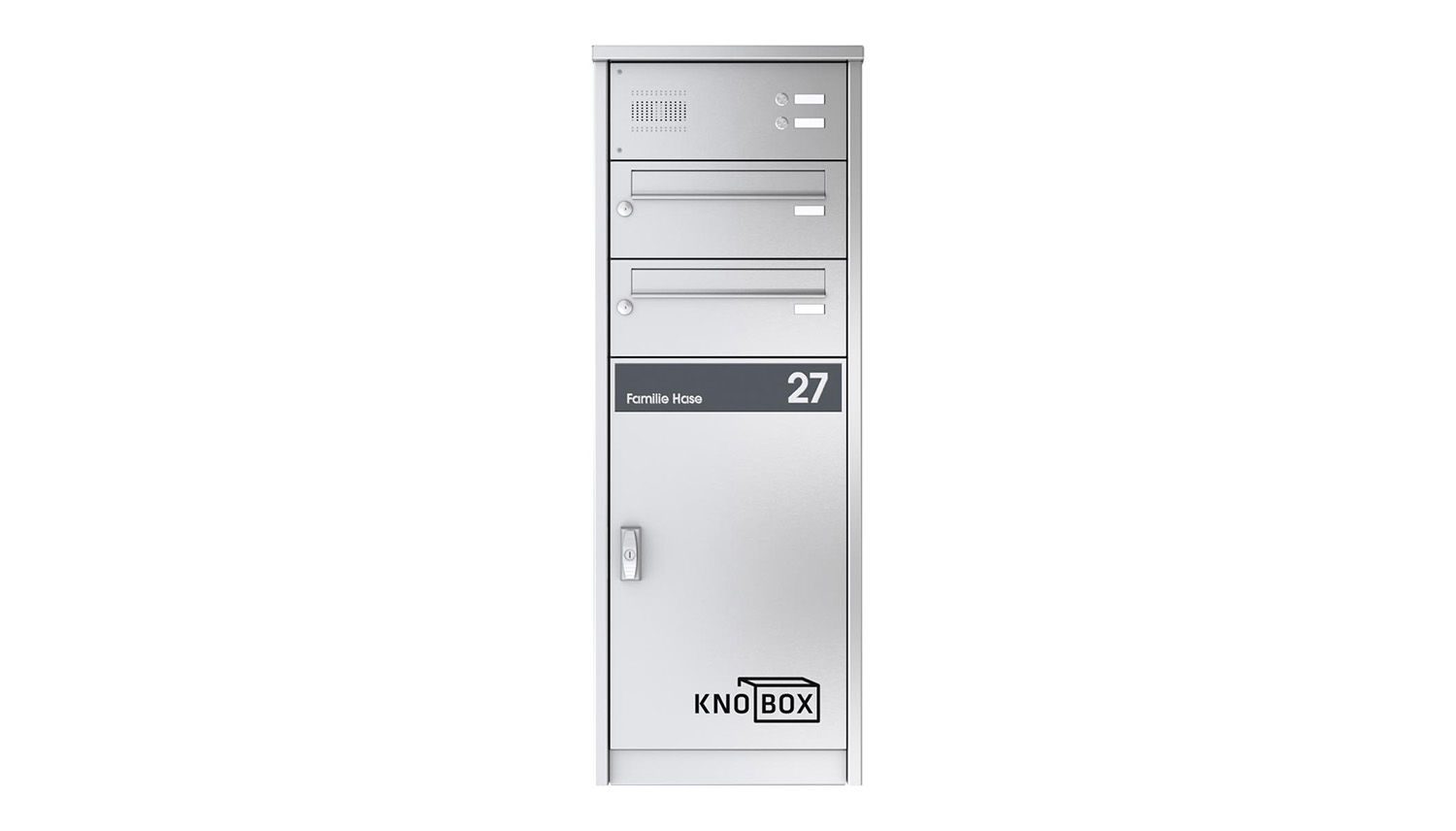 Paketbox Edelstahl Knobox 14 von KNOBLOCH